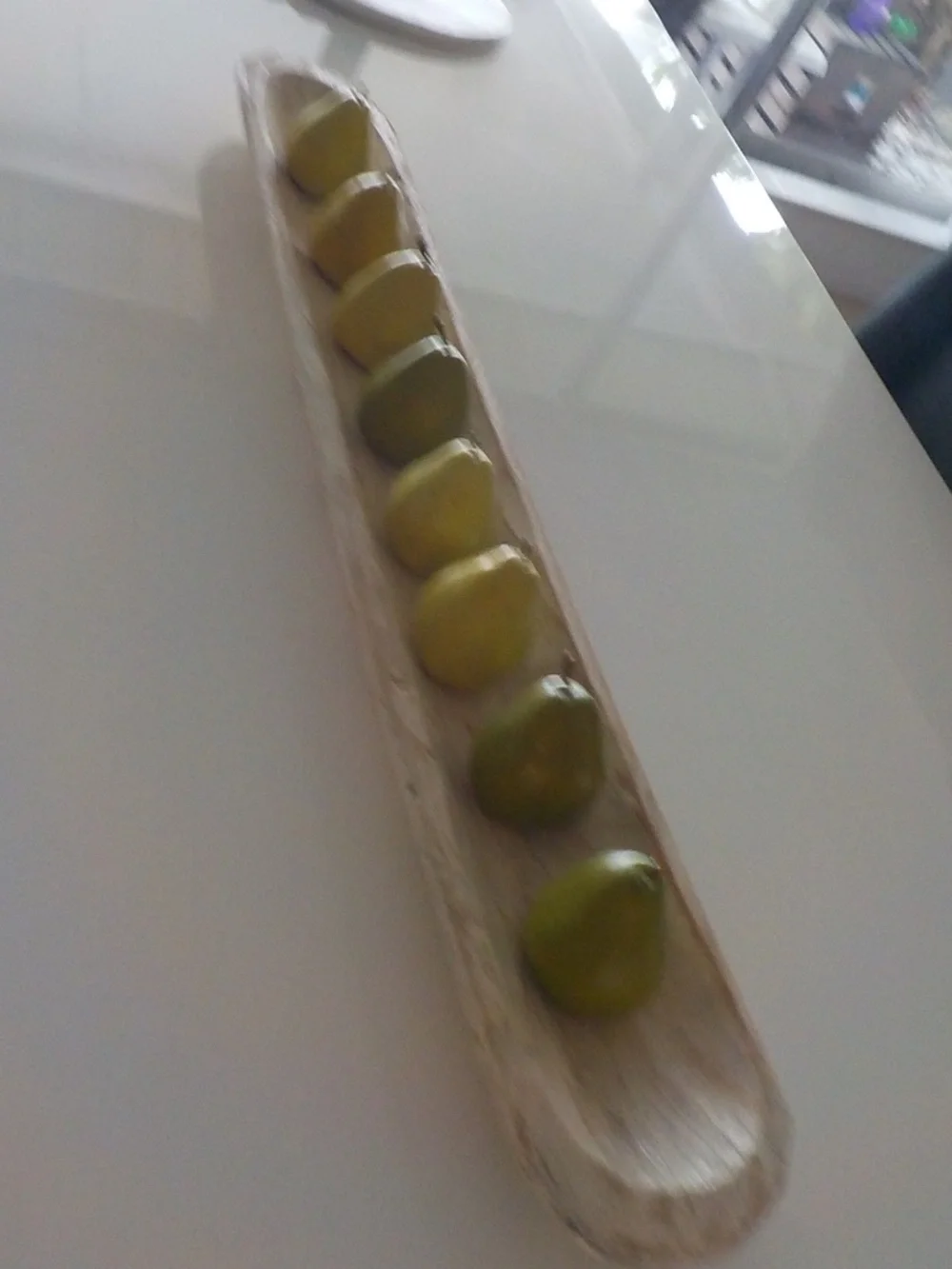 Long Balsa Wood Centerpiece